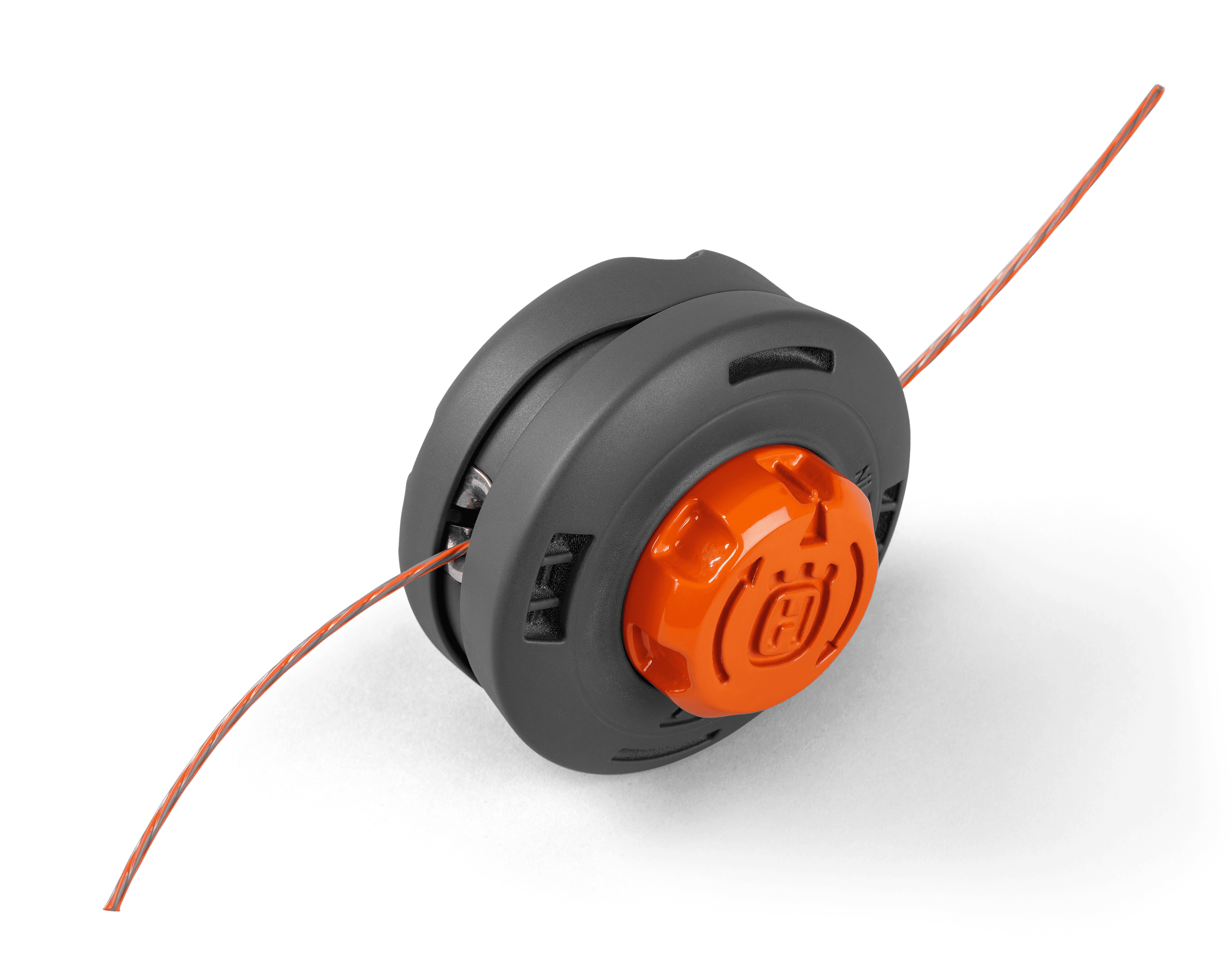 With the Rapid Replace™ trimmer head, you can easily reload the trimmer line without opening the cover. To refill, pull the line through the trimmer head and turn the knob. image
